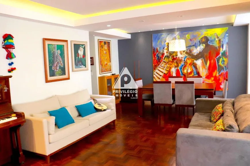 Foto 1 de Apartamento com 3 Quartos à venda, 162m² em Laranjeiras, Rio de Janeiro