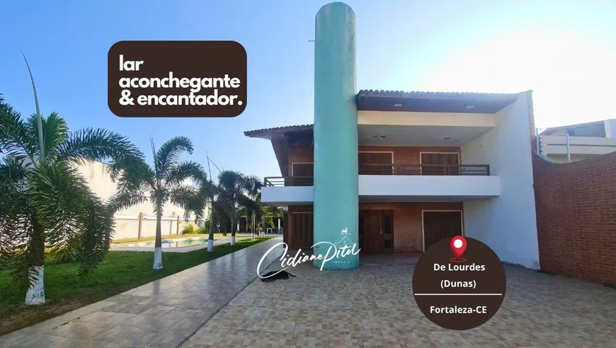 Foto 1 de Sobrado com 5 Quartos à venda, 360m² em De Lourdes, Fortaleza