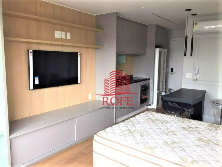 Foto 1 de Apartamento com 1 Quarto para venda ou aluguel, 25m² em Moema, São Paulo