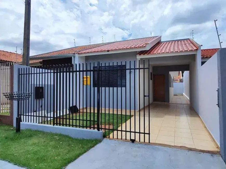 Foto 1 de Casa com 3 Quartos à venda, 81m² em Parque Taruma, Maringá