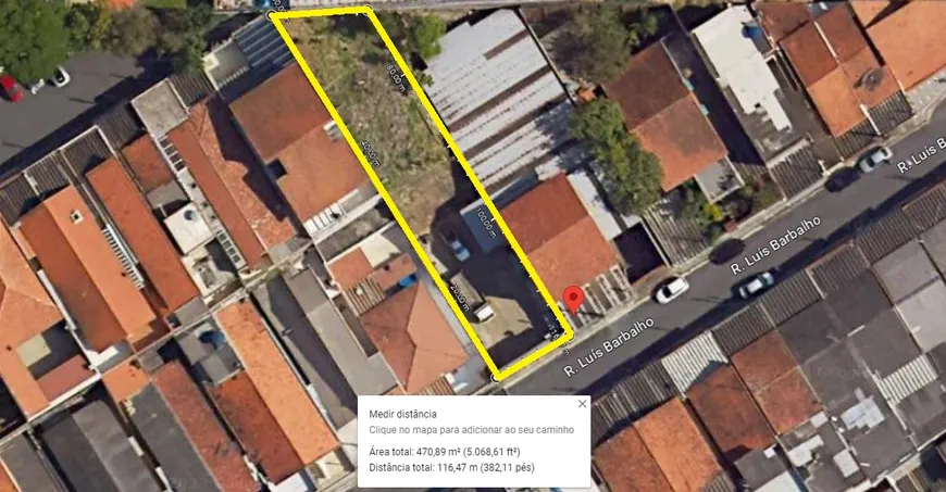 Foto 1 de Lote/Terreno à venda, 470m² em Demarchi, São Bernardo do Campo