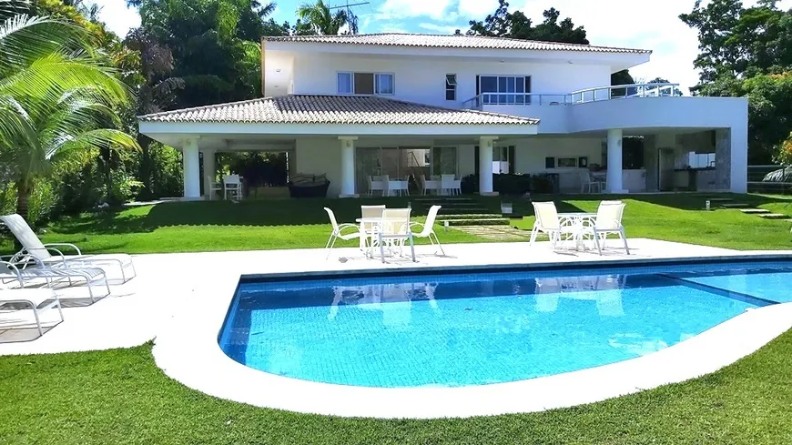 Foto 1 de Casa de Condomínio com 5 Quartos à venda, 750m² em Parque Encontro das Aguas, Lauro de Freitas