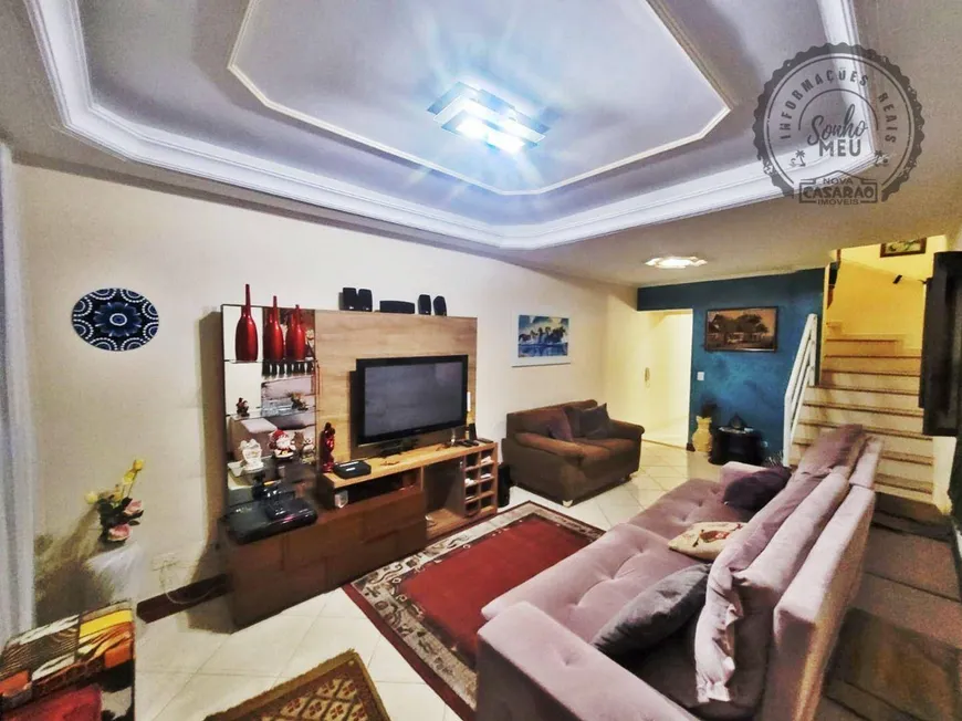 Foto 1 de Sobrado com 3 Quartos à venda, 121m² em Canto do Forte, Praia Grande