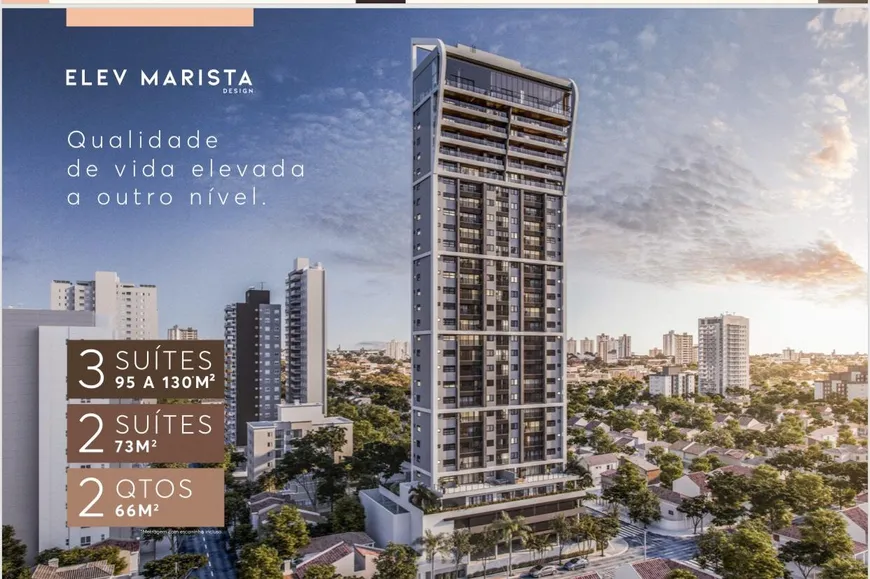 Foto 1 de Apartamento com 3 Quartos à venda, 130m² em Setor Marista, Goiânia