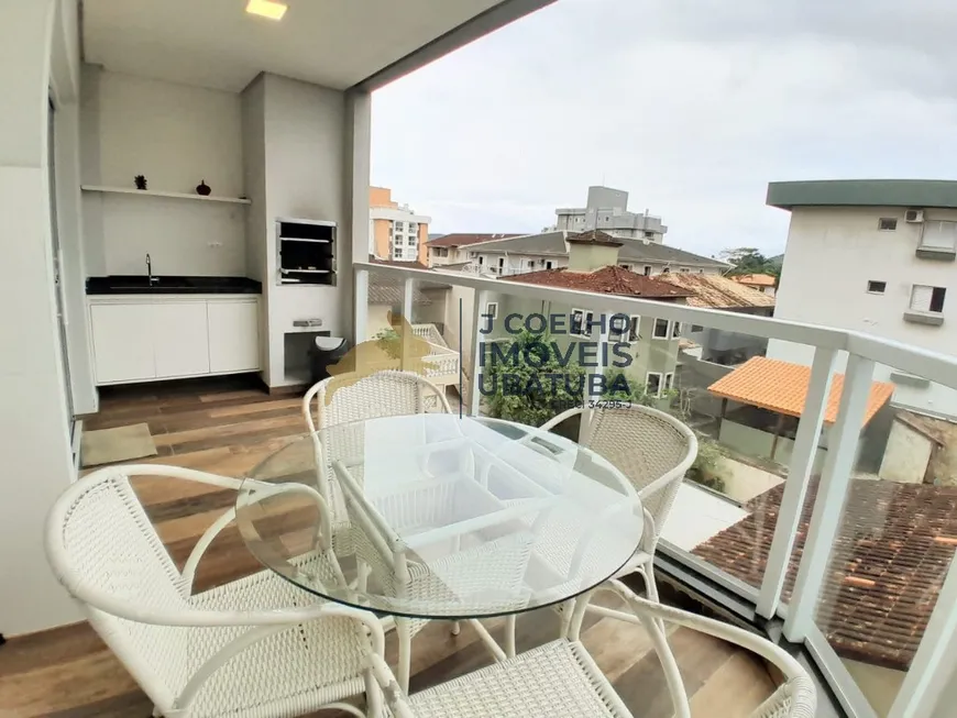 Foto 1 de Apartamento com 2 Quartos à venda, 75m² em Umuarama, Ubatuba