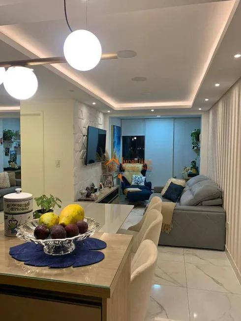 Foto 1 de Apartamento com 2 Quartos à venda, 57m² em Vila Galvão, Guarulhos