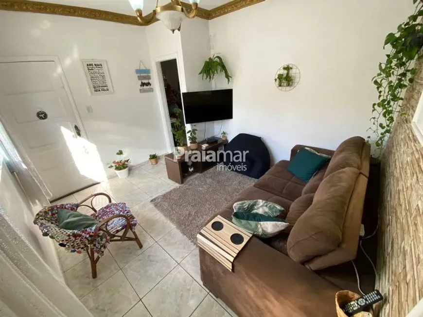 Foto 1 de Apartamento com 2 Quartos à venda, 59m² em Gonzaga, Santos