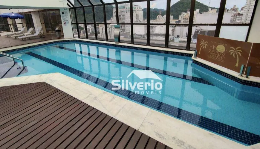 Foto 1 de Flat com 1 Quarto à venda, 60m² em Praia das Pitangueiras, Guarujá