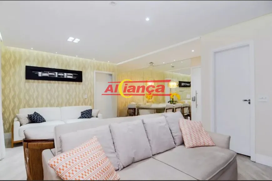 Foto 1 de Apartamento com 3 Quartos para alugar, 122m² em Picanço, Guarulhos