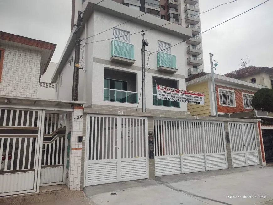 Foto 1 de Casa com 3 Quartos à venda, 92m² em Aparecida, Santos