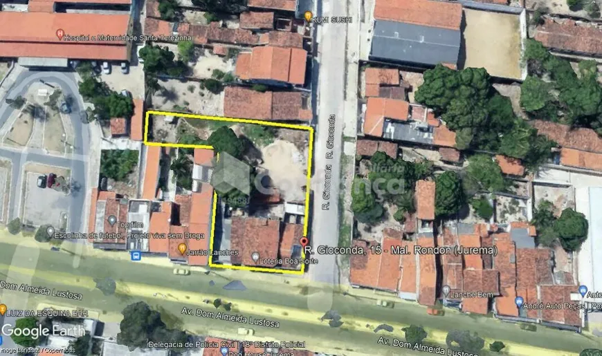 Foto 1 de Lote/Terreno à venda, 1474m² em Marechal Rondon Jurema, Caucaia