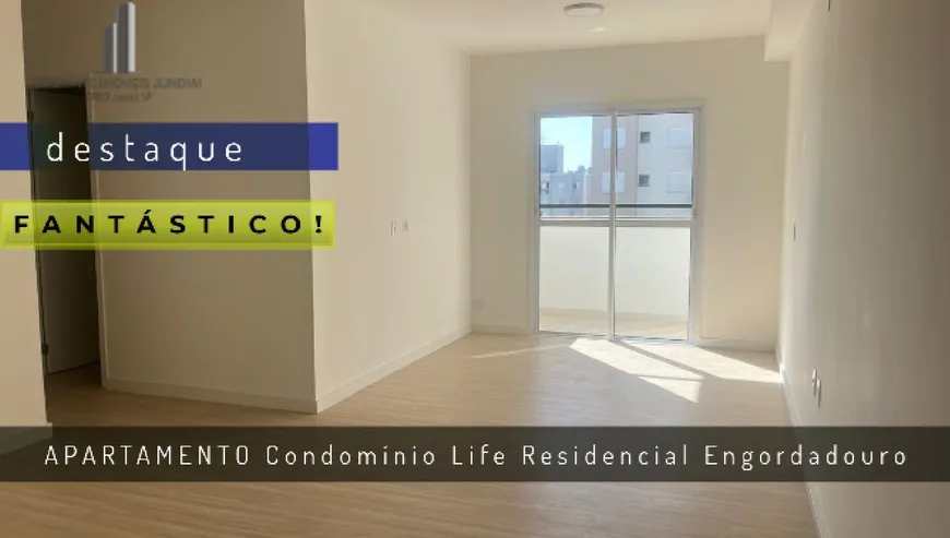 Foto 1 de Apartamento com 3 Quartos para alugar, 75m² em Engordadouro, Jundiaí