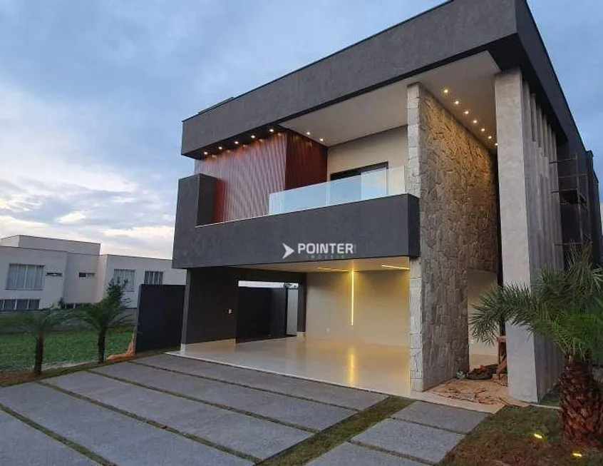 Foto 1 de Casa de Condomínio com 4 Quartos à venda, 286m² em Residencial Goiânia Golfe Clube, Goiânia