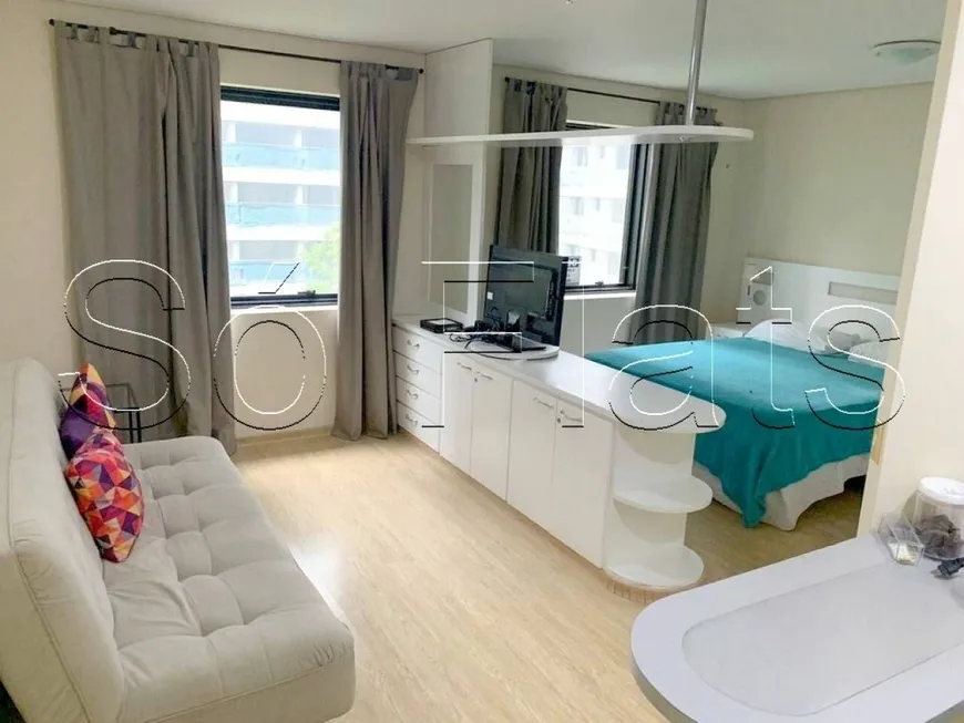 Foto 1 de Flat com 1 Quarto à venda, 30m² em Moema, São Paulo