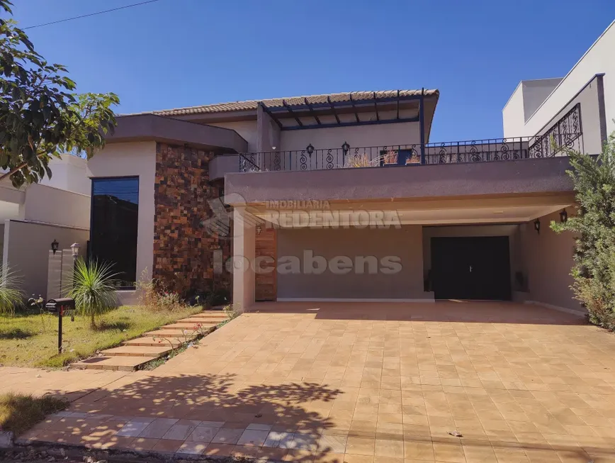 Foto 1 de Casa de Condomínio com 3 Quartos à venda, 254m² em Loteamento Recanto do Lago, São José do Rio Preto