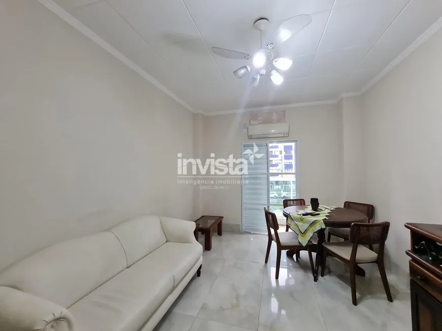 Foto 1 de Apartamento com 2 Quartos à venda, 85m² em José Menino, Santos