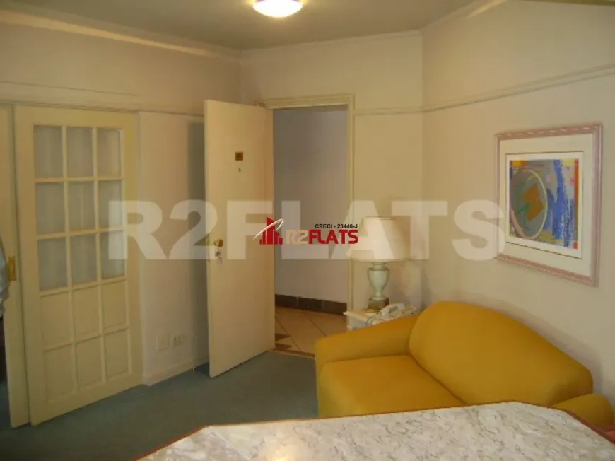 Foto 1 de Flat com 1 Quarto para alugar, 40m² em Itaim Bibi, São Paulo