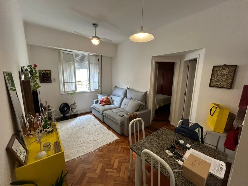 Foto 1 de Apartamento com 1 Quarto à venda, 46m² em Laranjeiras, Rio de Janeiro