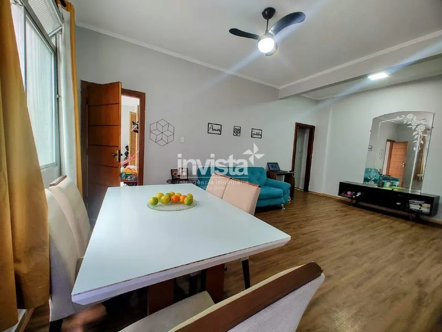 Foto 1 de Apartamento com 2 Quartos à venda, 80m² em Aparecida, Santos