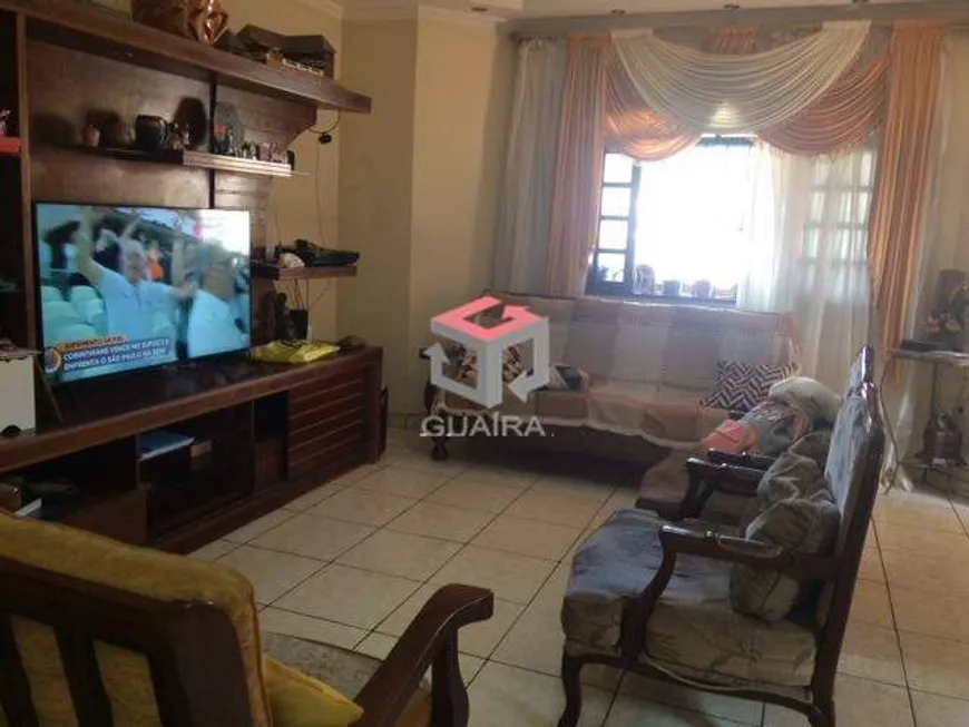 Foto 1 de Sobrado com 3 Quartos à venda, 269m² em Vila Homero Thon, Santo André