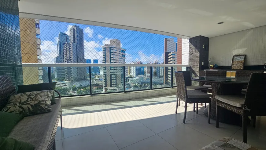 Foto 1 de Apartamento com 4 Quartos à venda, 189m² em Loteamento Aquarius, Salvador