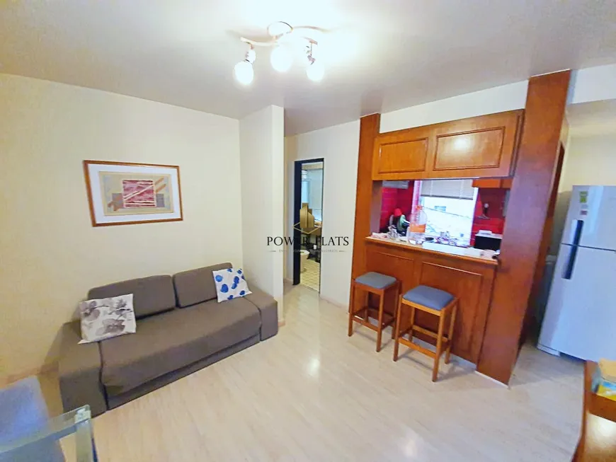 Foto 1 de Flat com 1 Quarto para alugar, 40m² em Jardim Paulista, São Paulo