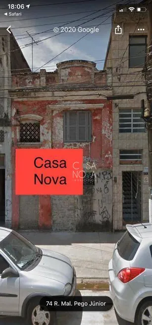 Foto 1 de Lote/Terreno à venda, 200m² em Vila Nova, Santos