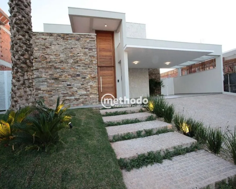 Foto 1 de Casa de Condomínio com 3 Quartos à venda, 350m² em Loteamento Mont Blanc Residence, Campinas