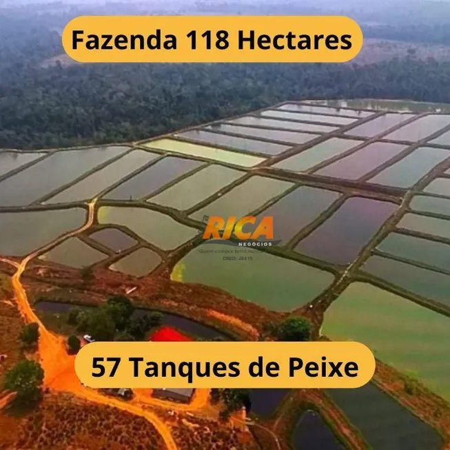 Foto 1 de Fazenda/Sítio à venda, 1180000m² em , 