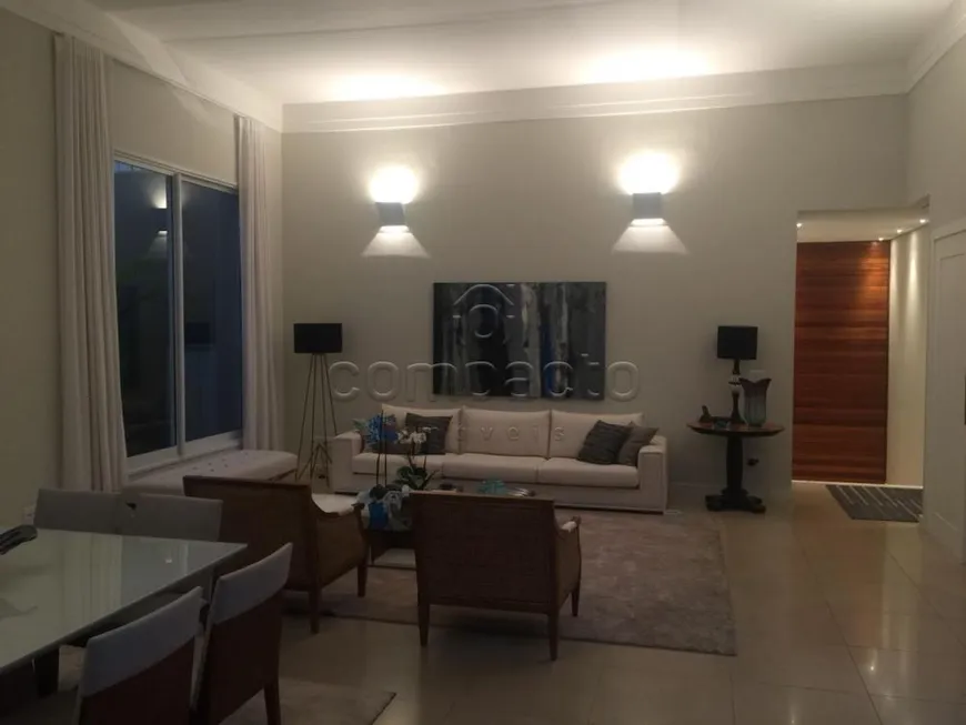 Foto 1 de Casa de Condomínio com 3 Quartos à venda, 306m² em Parque Residencial Damha, São José do Rio Preto