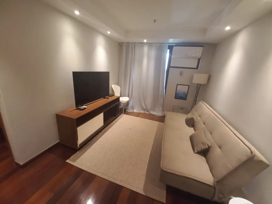 Foto 1 de Flat com 1 Quarto para alugar, 55m² em Ipanema, Rio de Janeiro