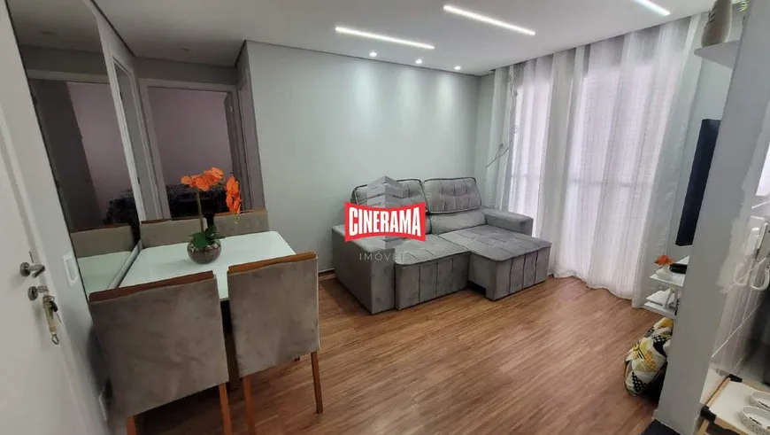 Foto 1 de Apartamento com 2 Quartos à venda, 50m² em Vila Metalurgica, Santo André