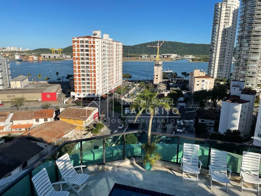 Foto 1 de Apartamento com 6 Quartos à venda, 600m² em Ponta da Praia, Santos