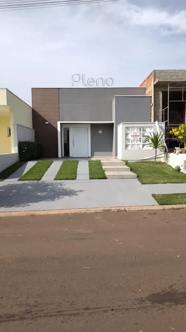 Foto 1 de Casa de Condomínio com 3 Quartos à venda, 100m² em Vila Monte Alegre, Paulínia