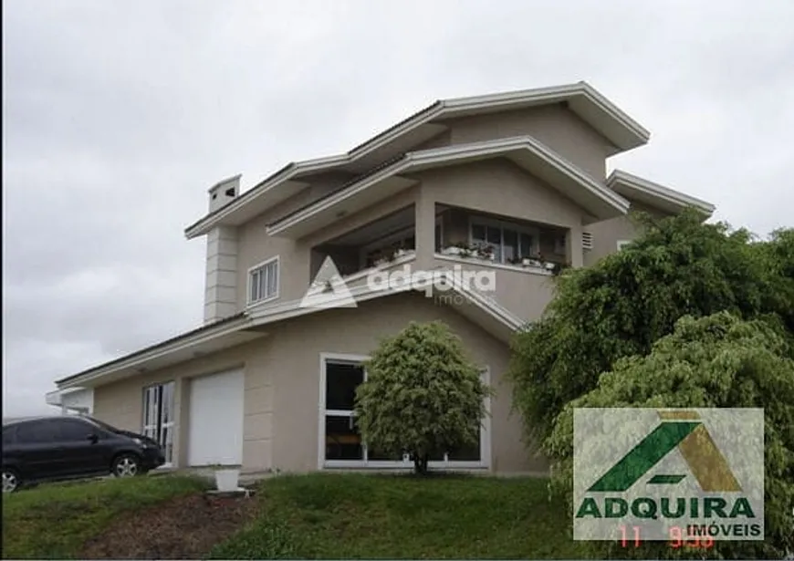 Foto 1 de Casa com 4 Quartos à venda, 363m² em Contorno, Ponta Grossa