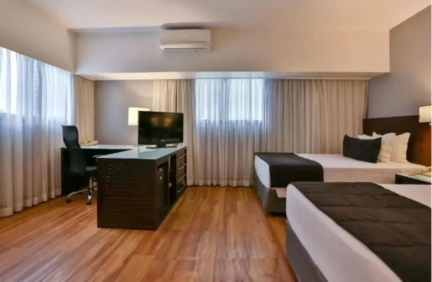 Foto 1 de Flat com 1 Quarto à venda, 29m² em Cidade Monções, São Paulo