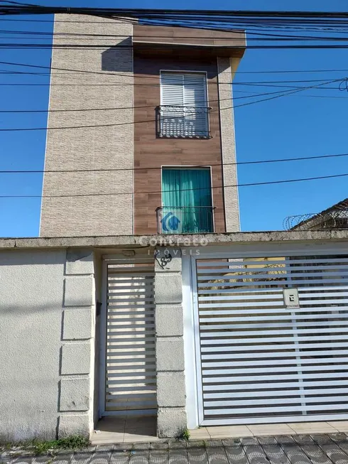 Foto 1 de Sobrado com 2 Quartos à venda, 89m² em Vila São Jorge, São Vicente