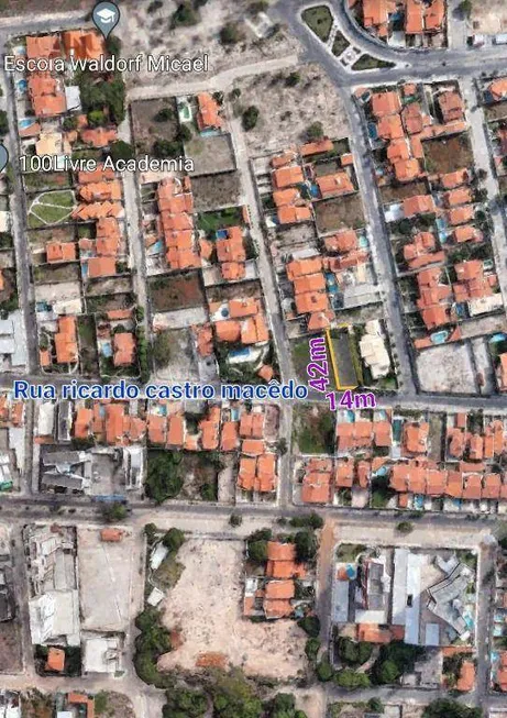 Foto 1 de Lote/Terreno para venda ou aluguel, 588m² em Engenheiro Luciano Cavalcante, Fortaleza