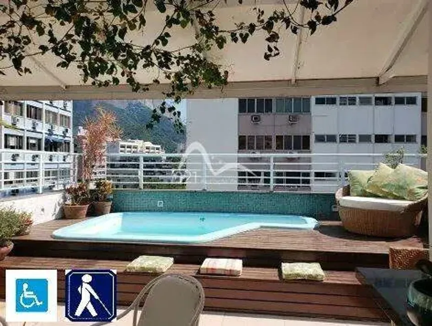 Foto 1 de Cobertura com 3 Quartos à venda, 216m² em Gávea, Rio de Janeiro