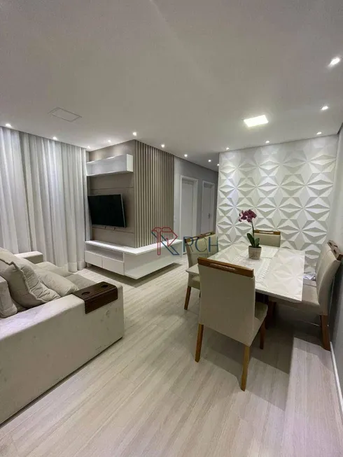 Foto 1 de Apartamento com 2 Quartos à venda, 56m² em Jardim Sao Carlos, Sorocaba