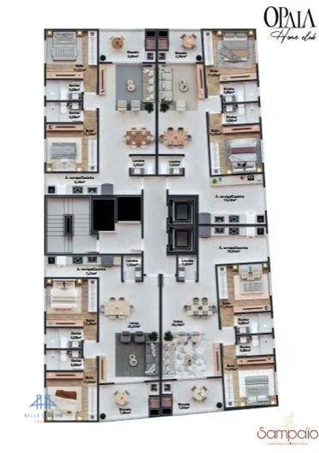 Foto 1 de Apartamento com 2 Quartos à venda, 84m² em Porto Belo, Porto Belo