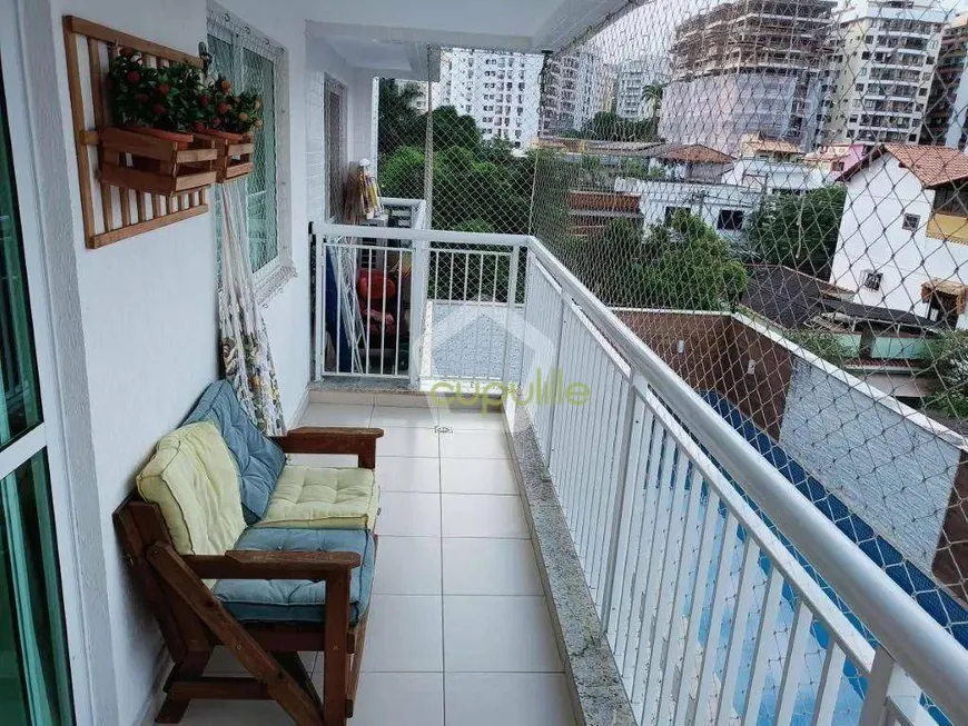 Foto 1 de Apartamento com 3 Quartos à venda, 105m² em Santa Rosa, Niterói