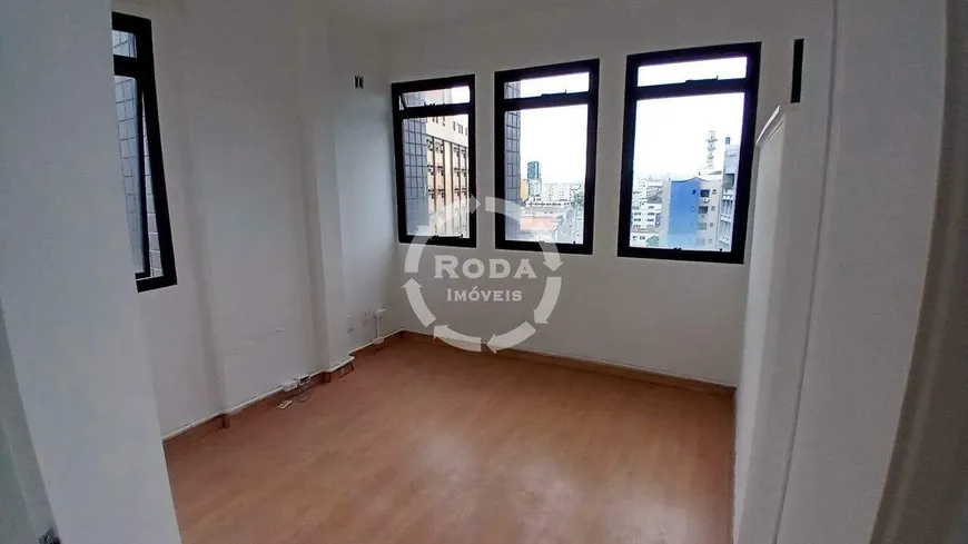 Foto 1 de Sala Comercial para alugar, 45m² em Gonzaga, Santos