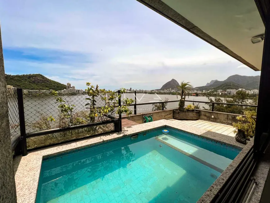 Foto 1 de Cobertura com 3 Quartos à venda, 364m² em Lagoa, Rio de Janeiro