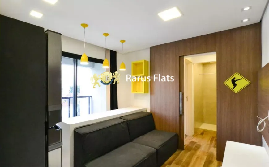 Foto 1 de Flat com 1 Quarto para alugar, 35m² em Vila Olímpia, São Paulo