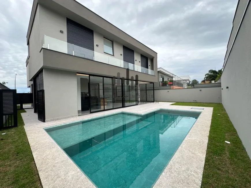 Foto 1 de Casa de Condomínio com 4 Quartos à venda, 433m² em Alphaville Dom Pedro 2, Campinas