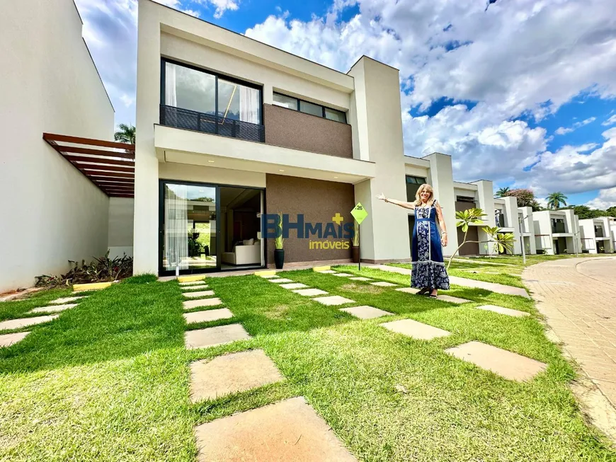 Foto 1 de Casa de Condomínio com 3 Quartos à venda, 208m² em Garças, Belo Horizonte