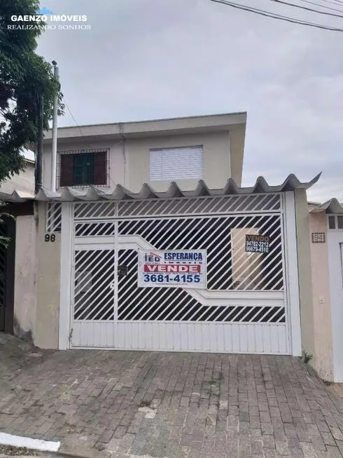 Foto 1 de Casa com 3 Quartos à venda, 100m² em Jardim das Flores, Osasco