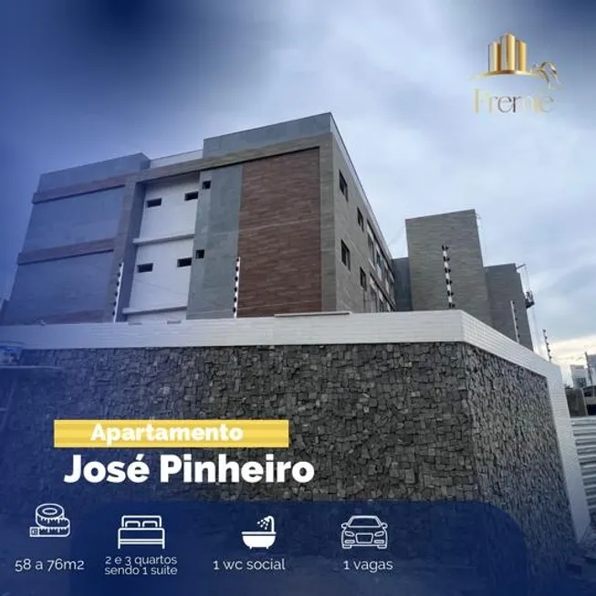 Foto 1 de Apartamento com 3 Quartos à venda, 55m² em Catole, Campina Grande