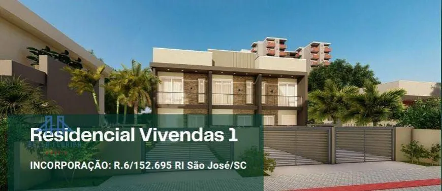 Foto 1 de Casa de Condomínio com 2 Quartos à venda, 74m² em Areias, São José
